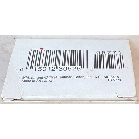 VTG 1994 Hallmark Keepsake Ornament Baby's Second Christmas 2.5" Tall (READ) - Picture 8 of 13